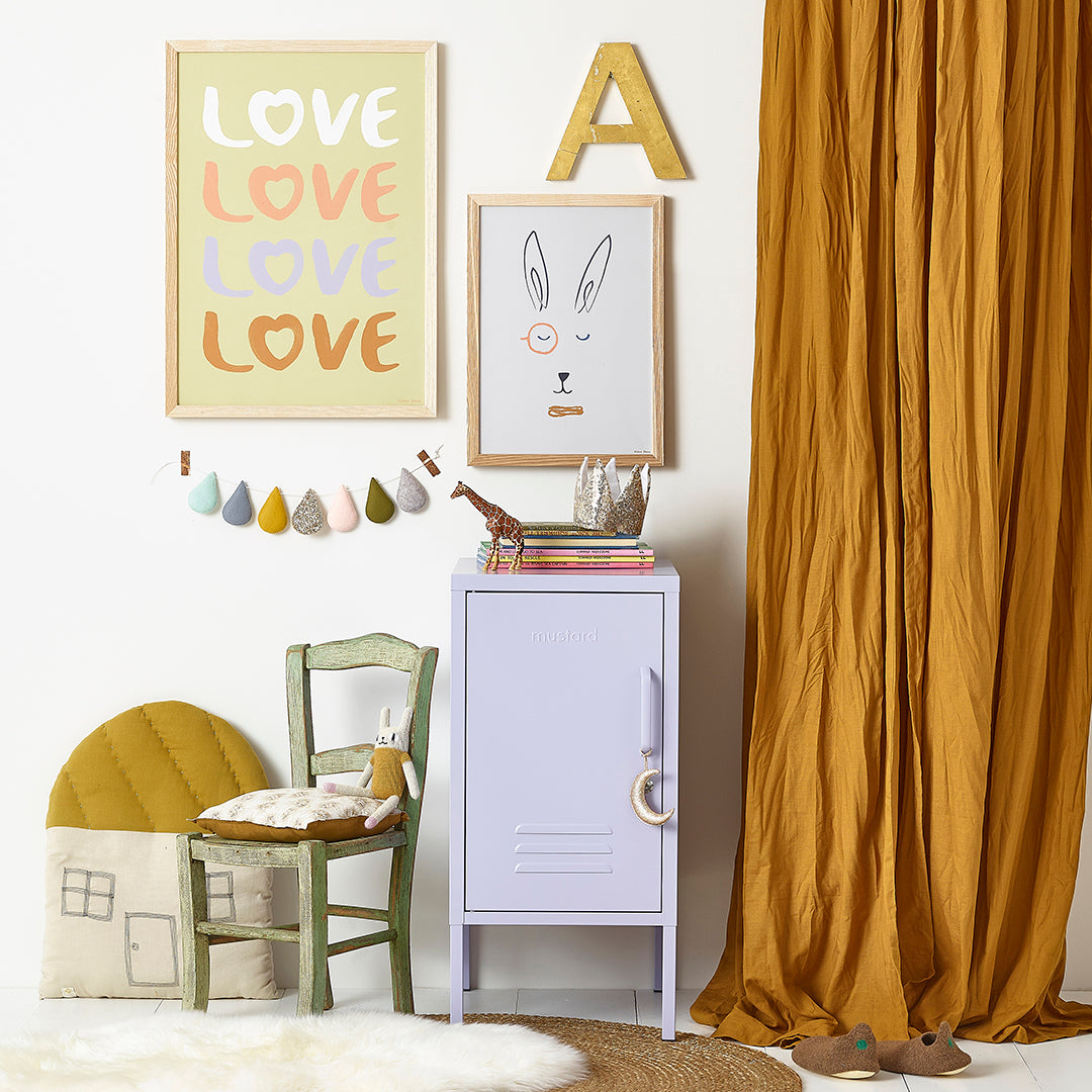LOVE Kids Art Print by Hibou Home