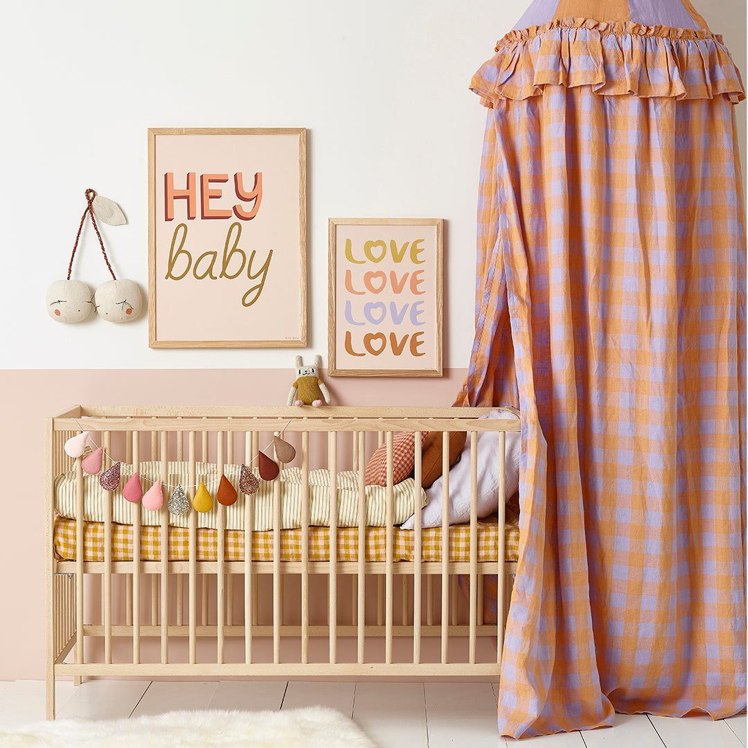 LOVE Art Print for Kids by Hibou Home