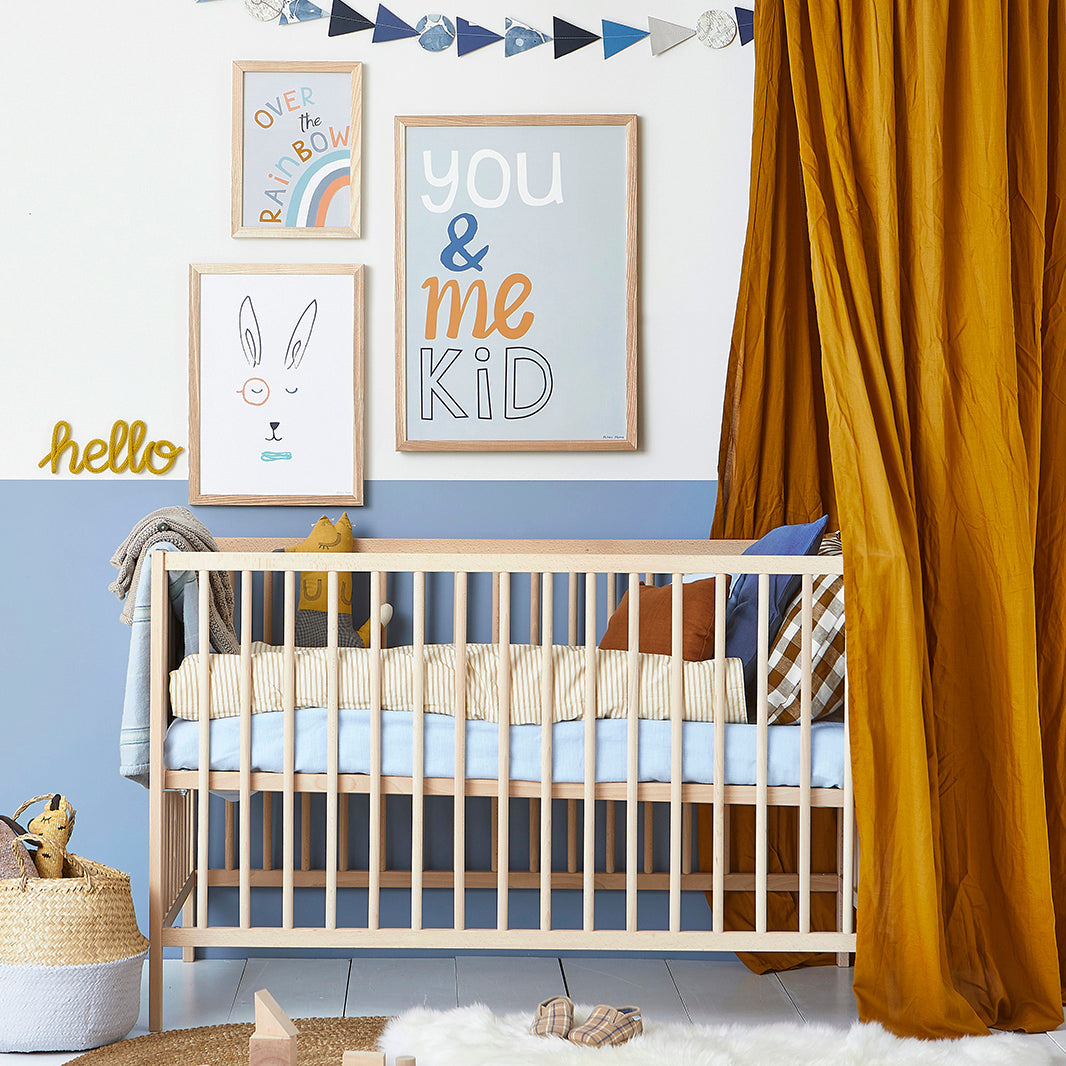 You & Me Kid Art Print by Hibou Home