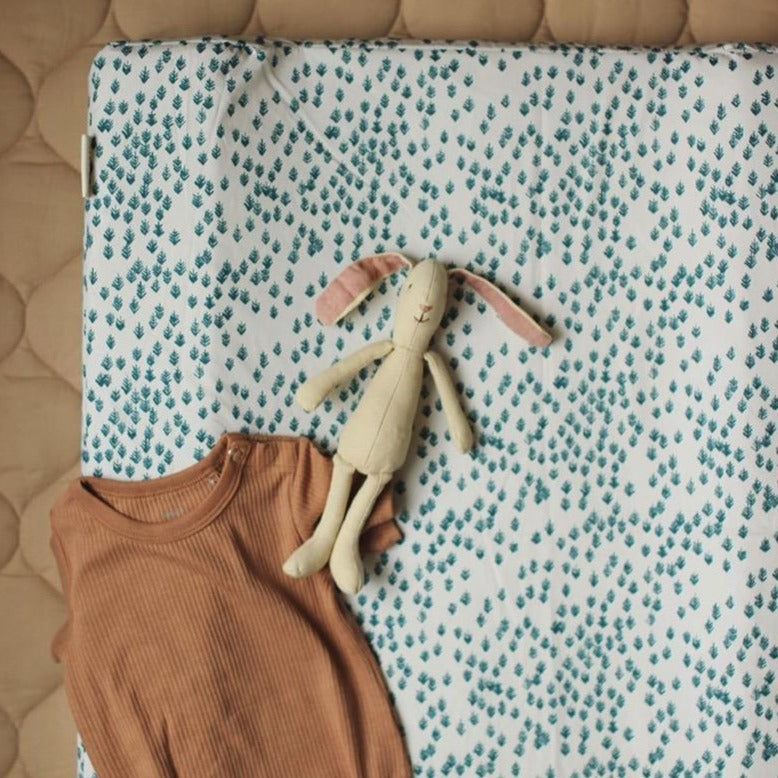 Avery Row Baby Changing Mat Cover - Nordic Forest