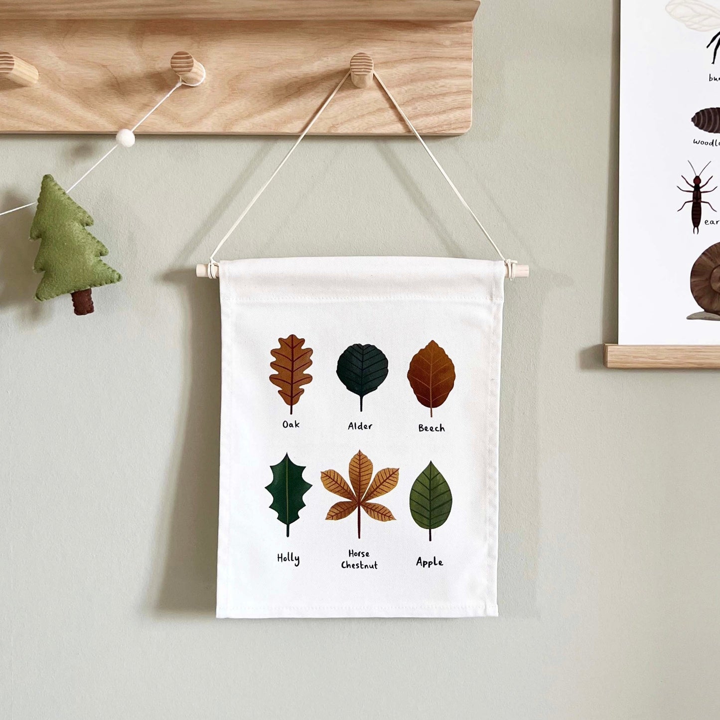 Leaves Mini Hanger by Kid of the Village