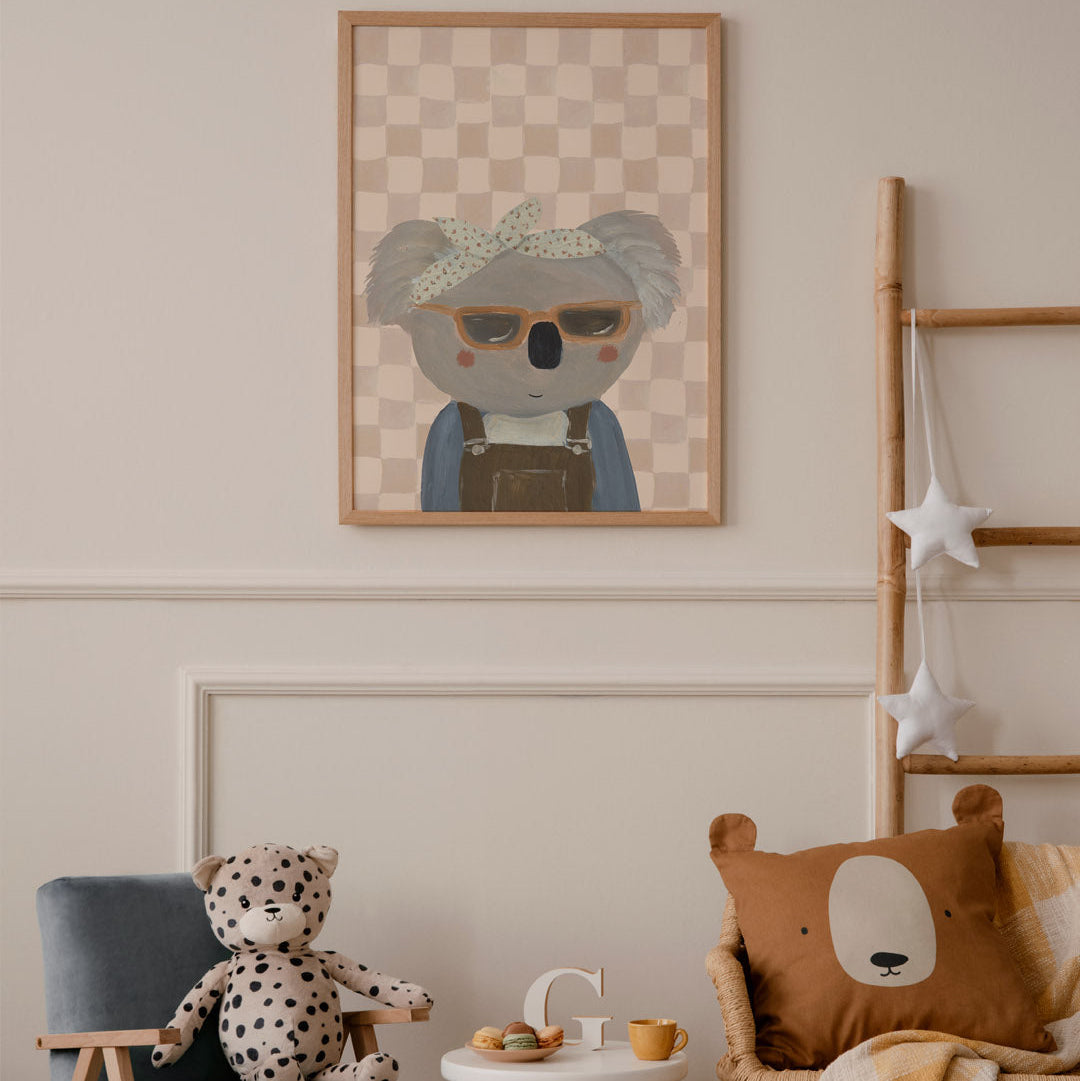 Lion & The Pear Bring Me Sunshine - Koala Art Print