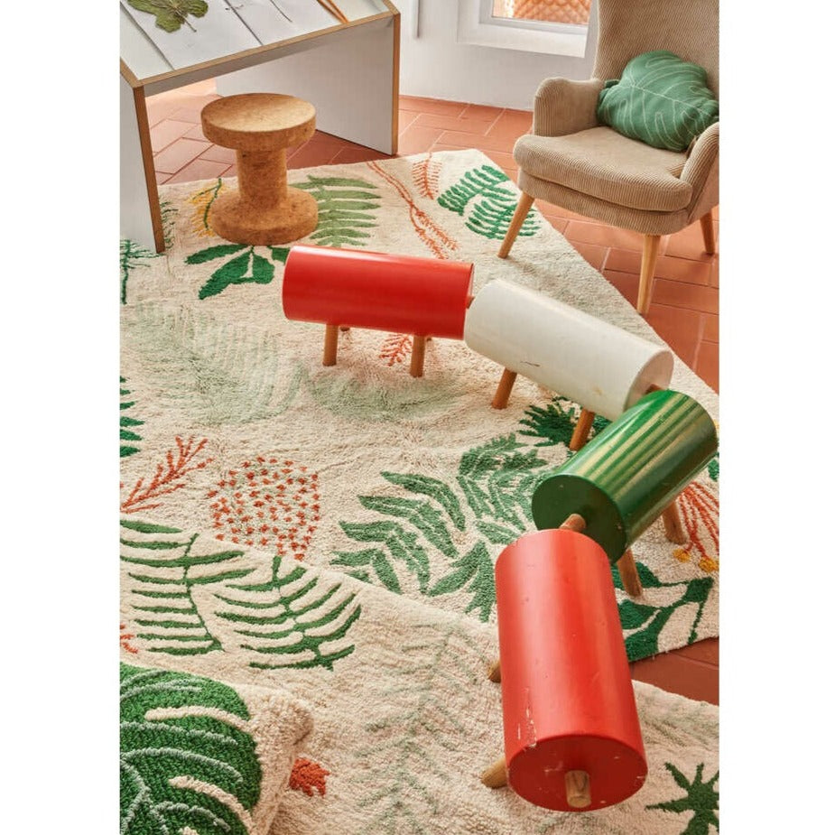 Lorena Canals Washable Rug - Botanic Plants (2 Sizes Available)