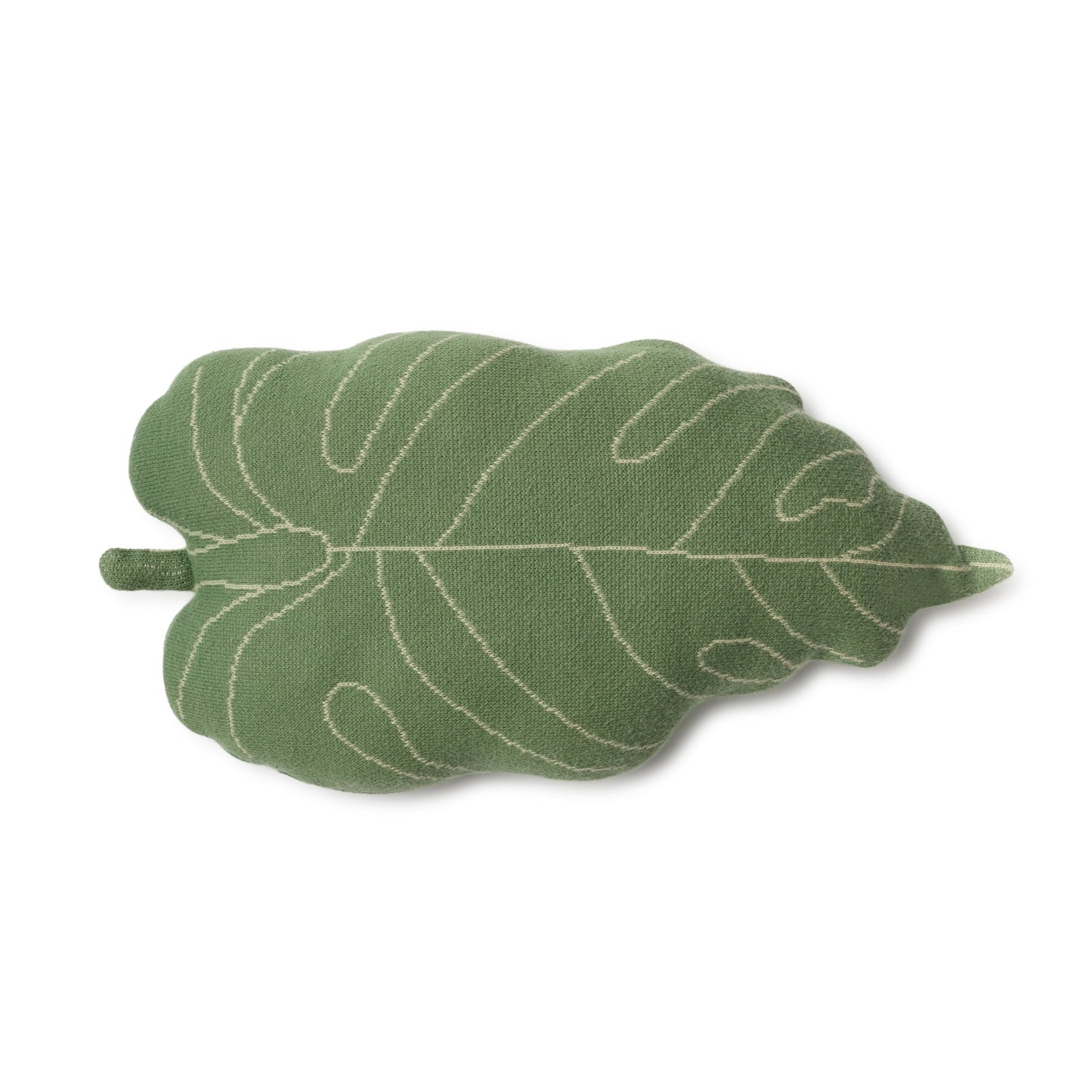 Lorena Canals Knitted Cushion - Baby Leaf (3 Colours Available)