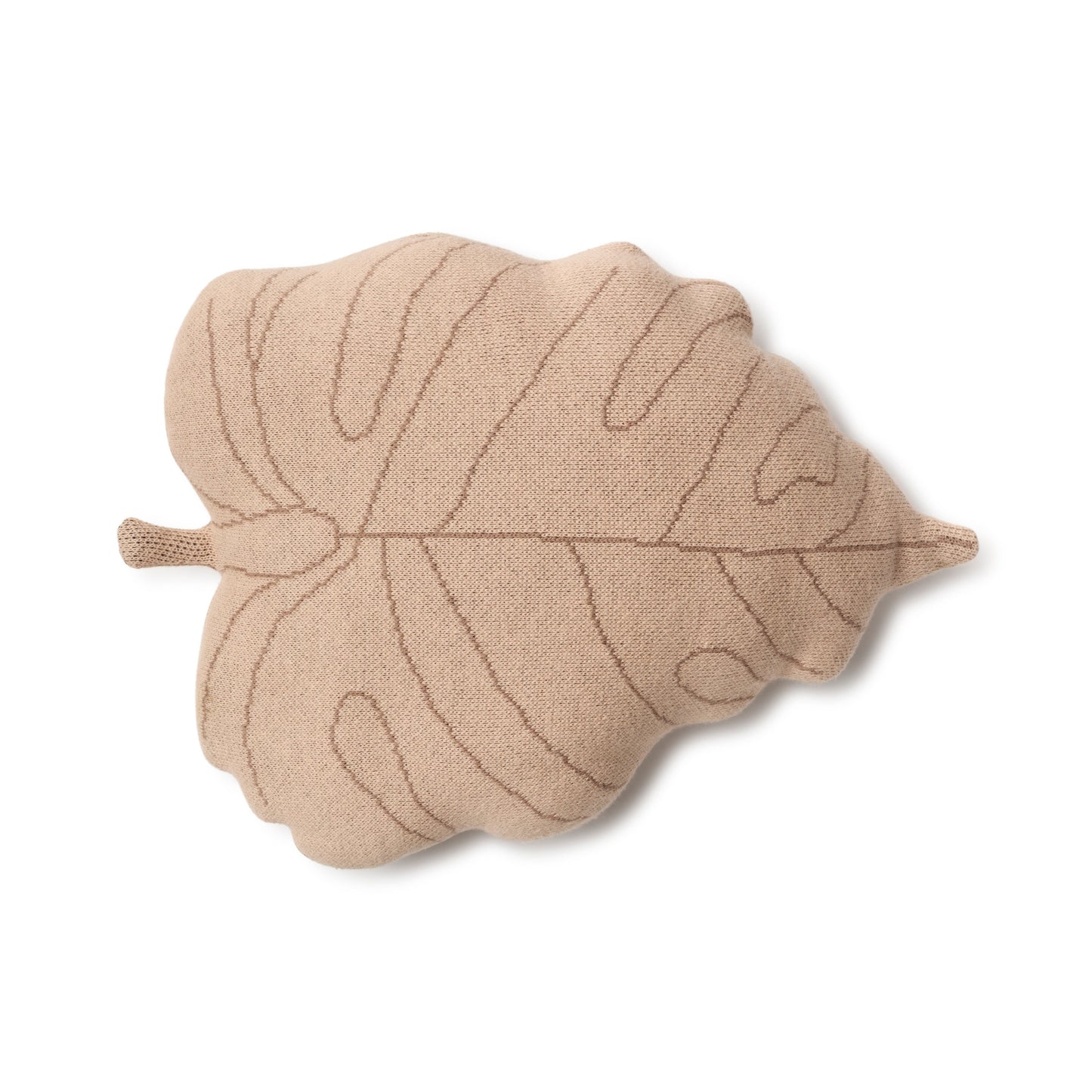 Lorena Canals Knitted Cushion - Baby Leaf (3 Colours Available)