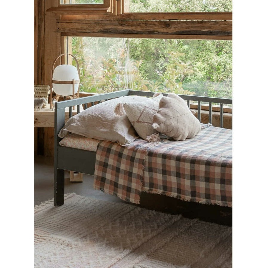 Lorena Canals Knitted Cushion - Baby Leaf (3 Colours Available)