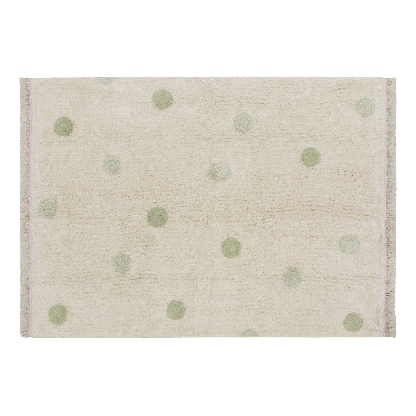 Lorena Canals Washable Rug - Hippy Dots Natural (3 Colours Available)