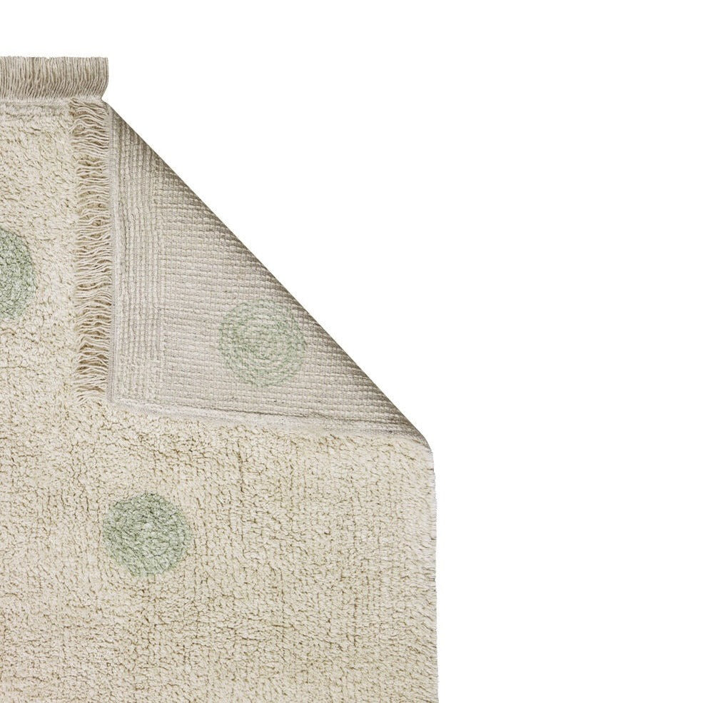 Lorena Canals Washable Rug - Hippy Dots Natural (3 Colours Available)