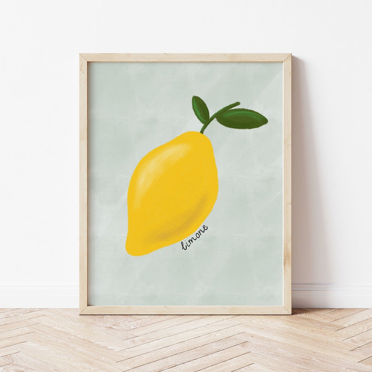 Limone Art Print by The Little Jones (14 Sizes Available)