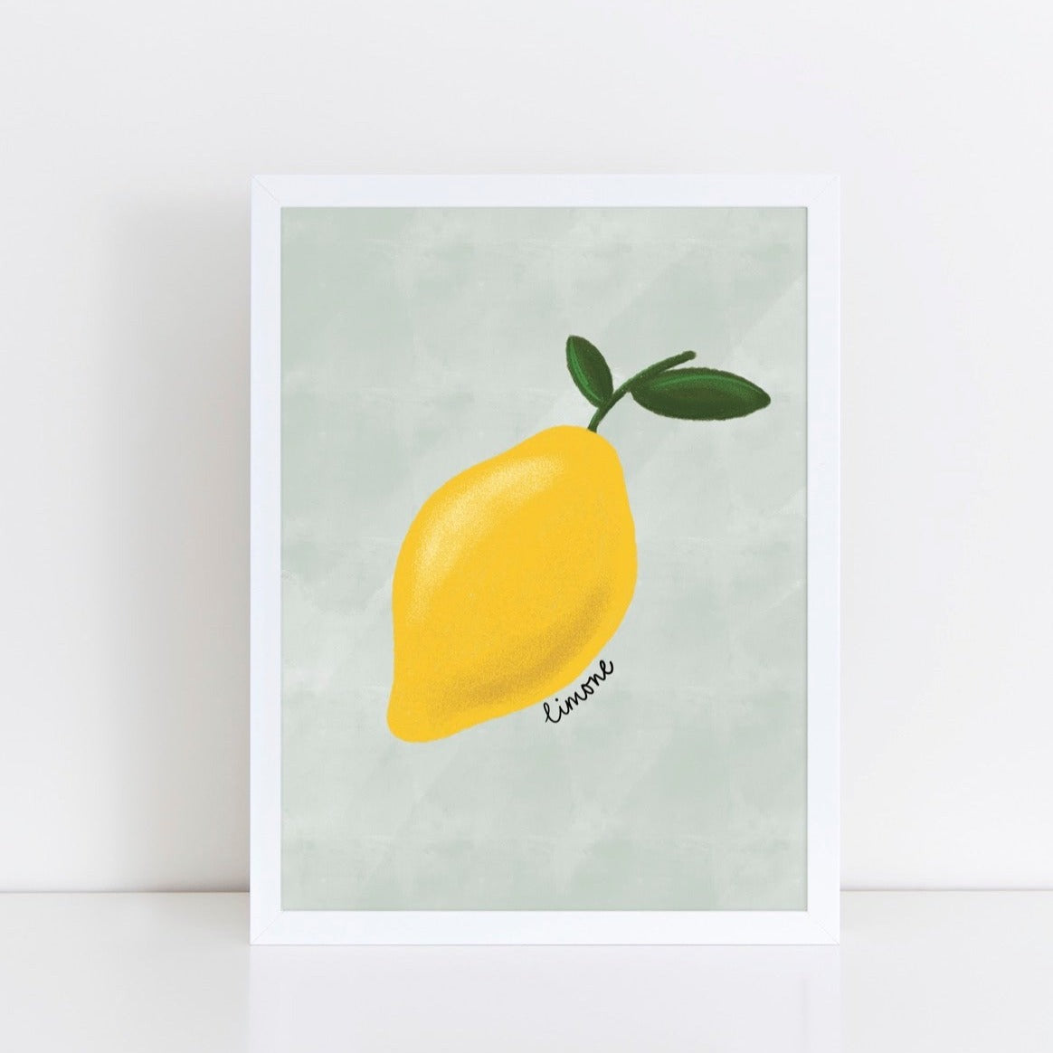 Limone Art Print by The Little Jones (14 Sizes Available)