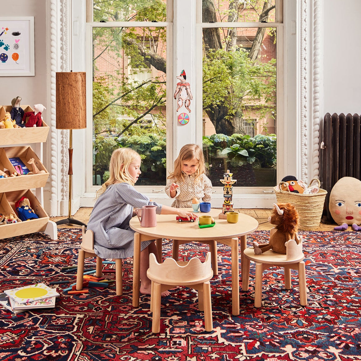 Oeuf NYC Moss Play Table - Birch