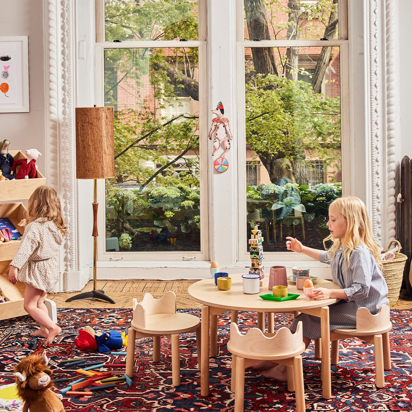 Oeuf NYC Moss Play Chairs - Set of 2 - Birch
