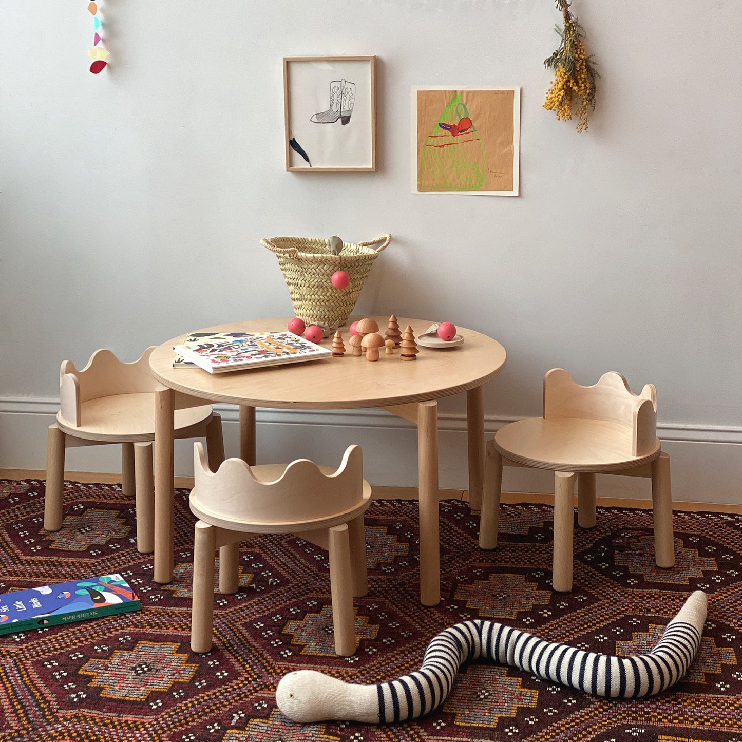 Oeuf NYC Moss Play Table - Birch