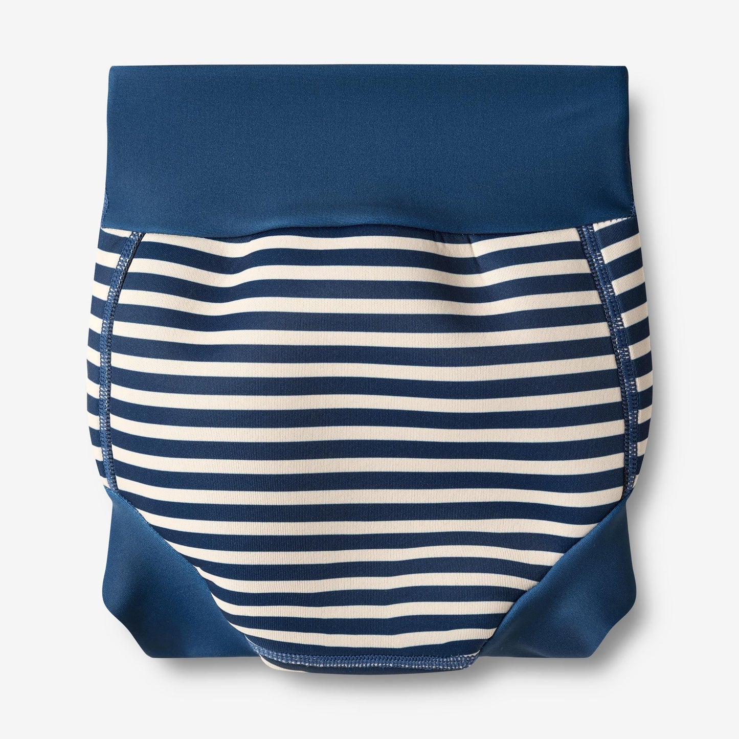 Wheat Neoprene Baby Swim Pants - Indigo Stripe
