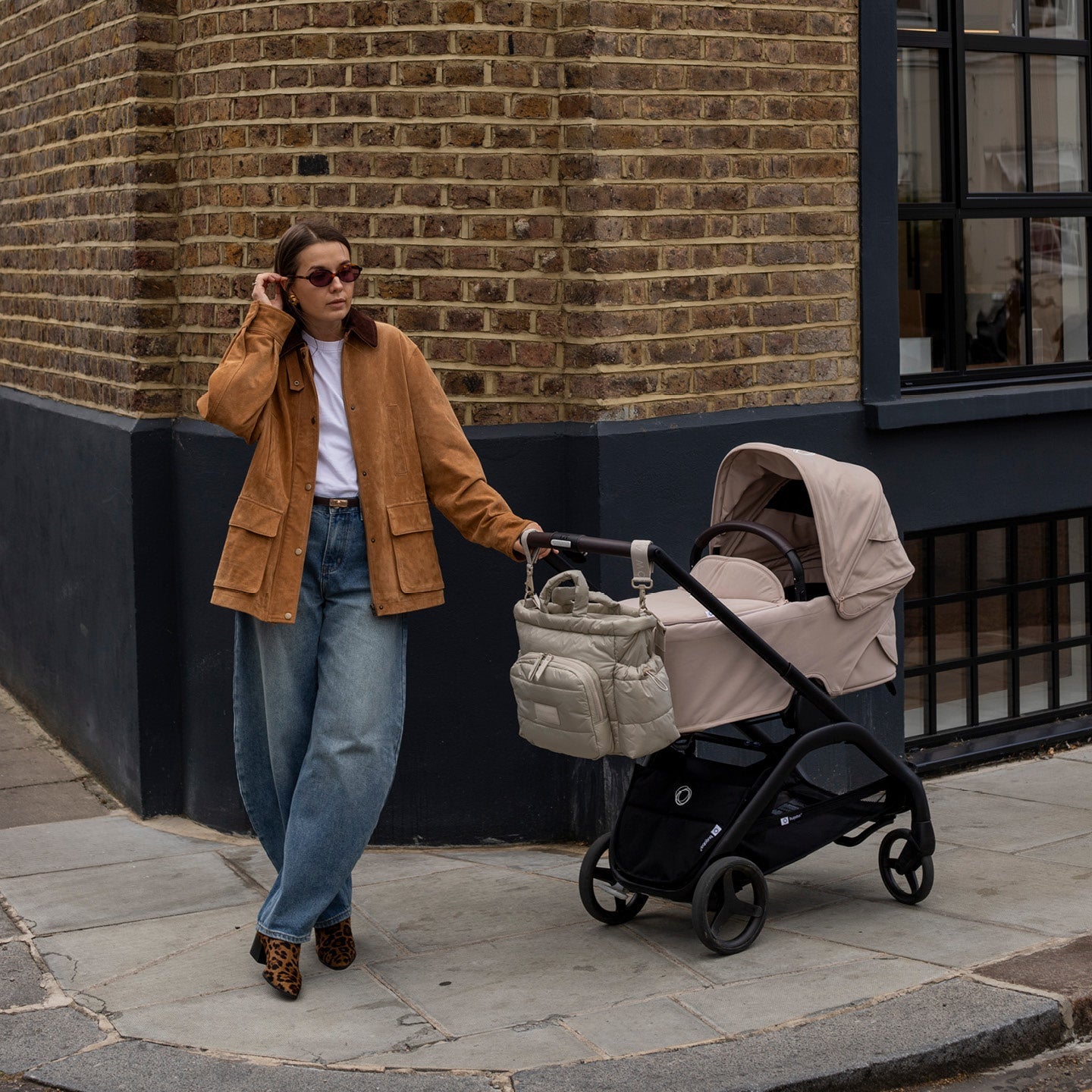 Avery Row Baby Changing Tote Bag - Oyster