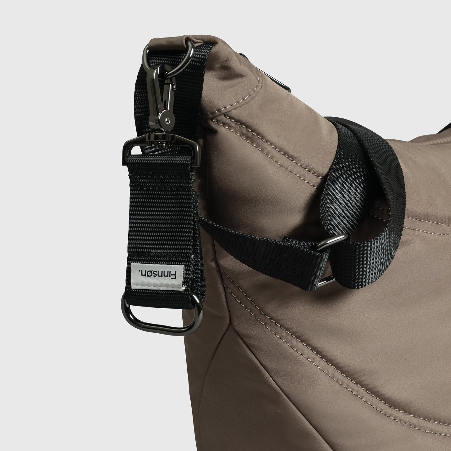 Finnsøn OSMA Eco Stroller Organiser with Clips - Mocha
