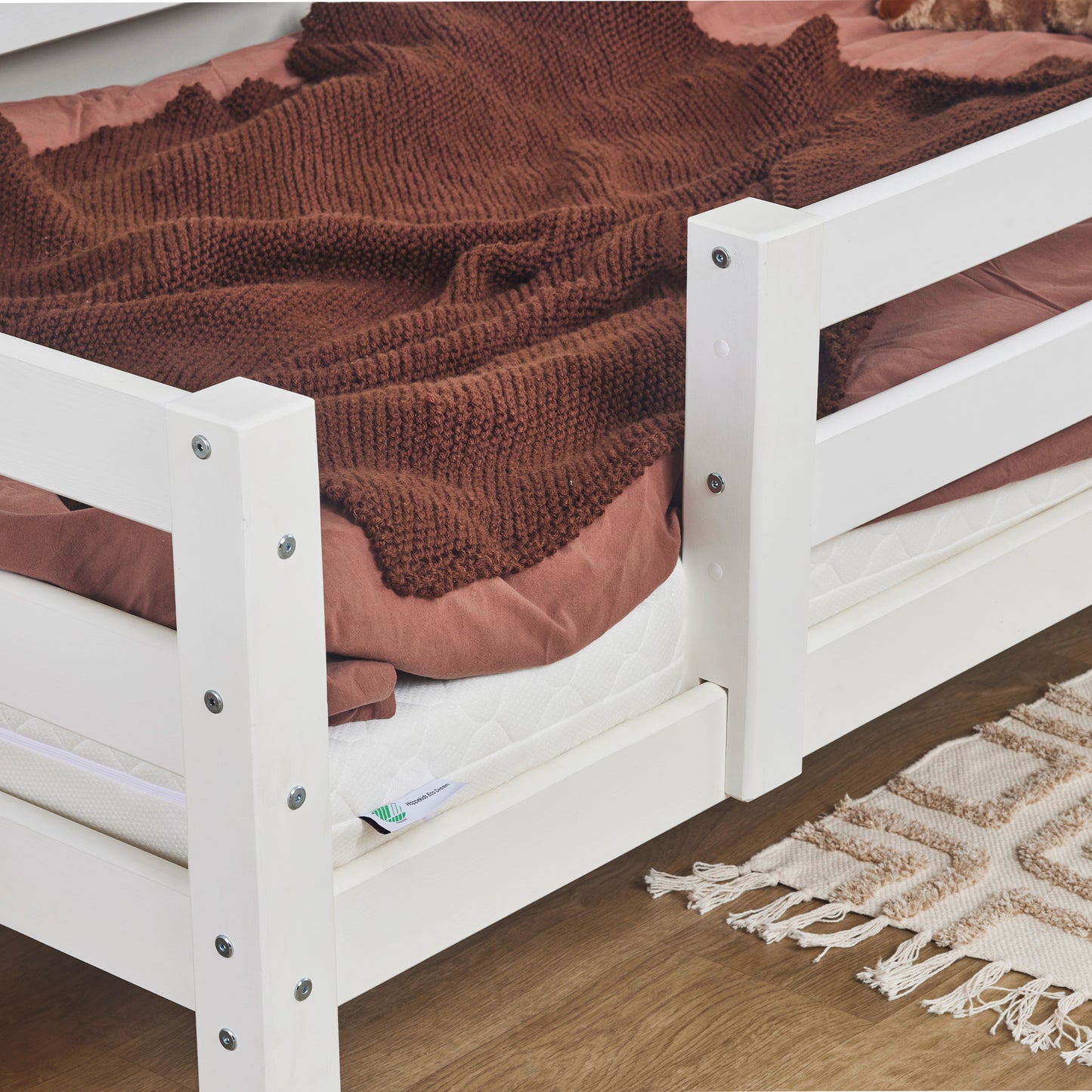 Hoppekids Eco Luxury Junior Bed - 90 x 200 cm - White