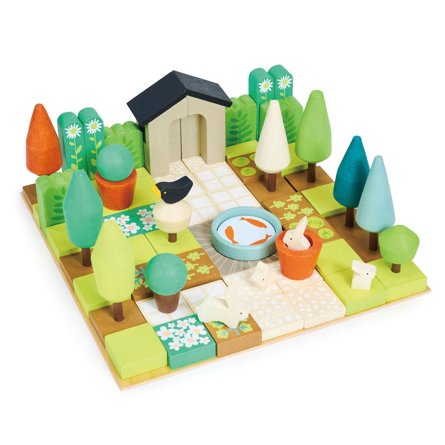 Tender Leaf Toys Wooden Little Garden Designer Playset