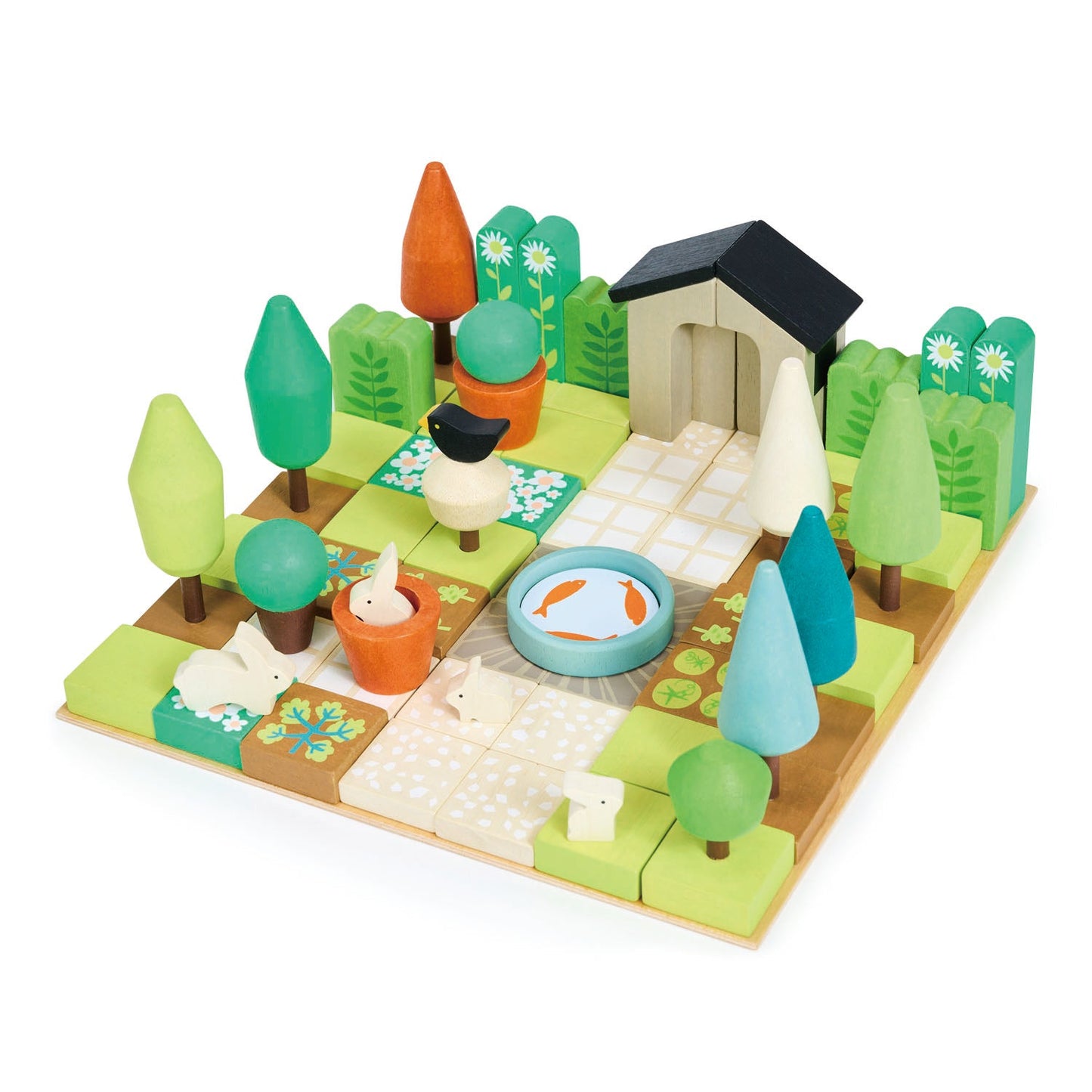Tender Leaf Toys Wooden Little Garden Designer Playset