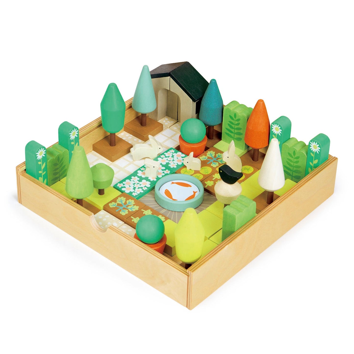 Tender Leaf Toys Wooden Little Garden Designer Playset