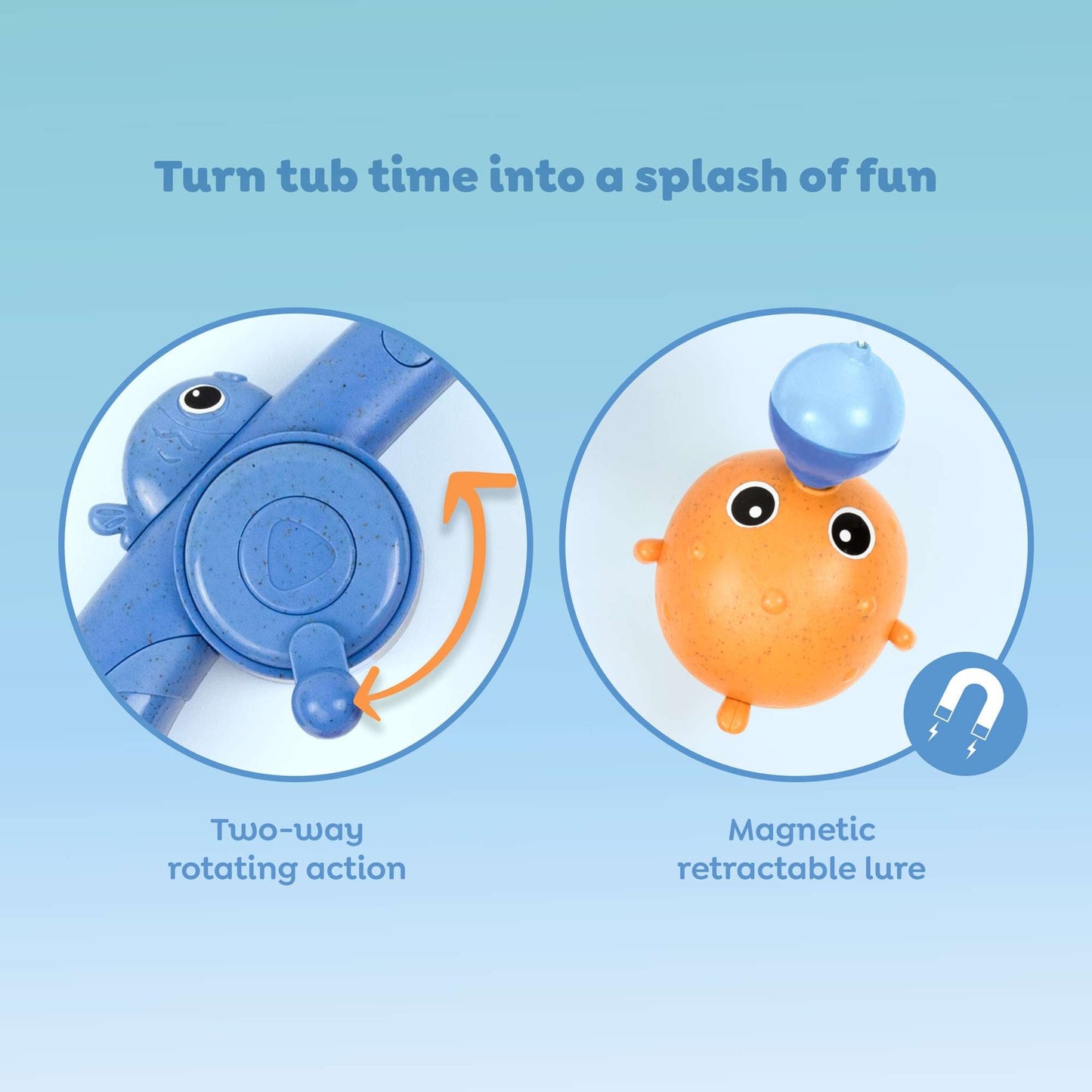 Tiger Tribe Catch & Splash - Bath Fishing Game