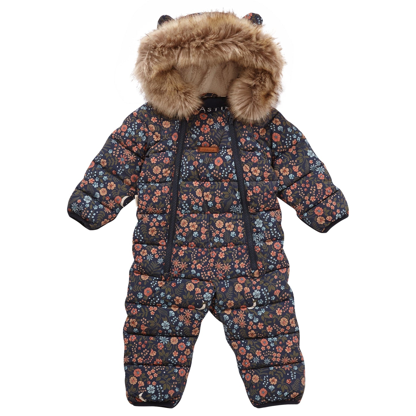 Toastie Kids Quilted Onesie - Floral Nightscape