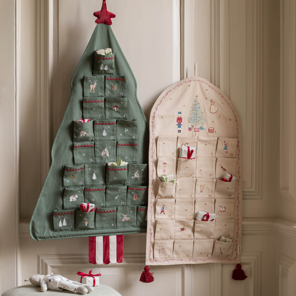 Avery Row Fabric Advent Calendar - The Nutcracker