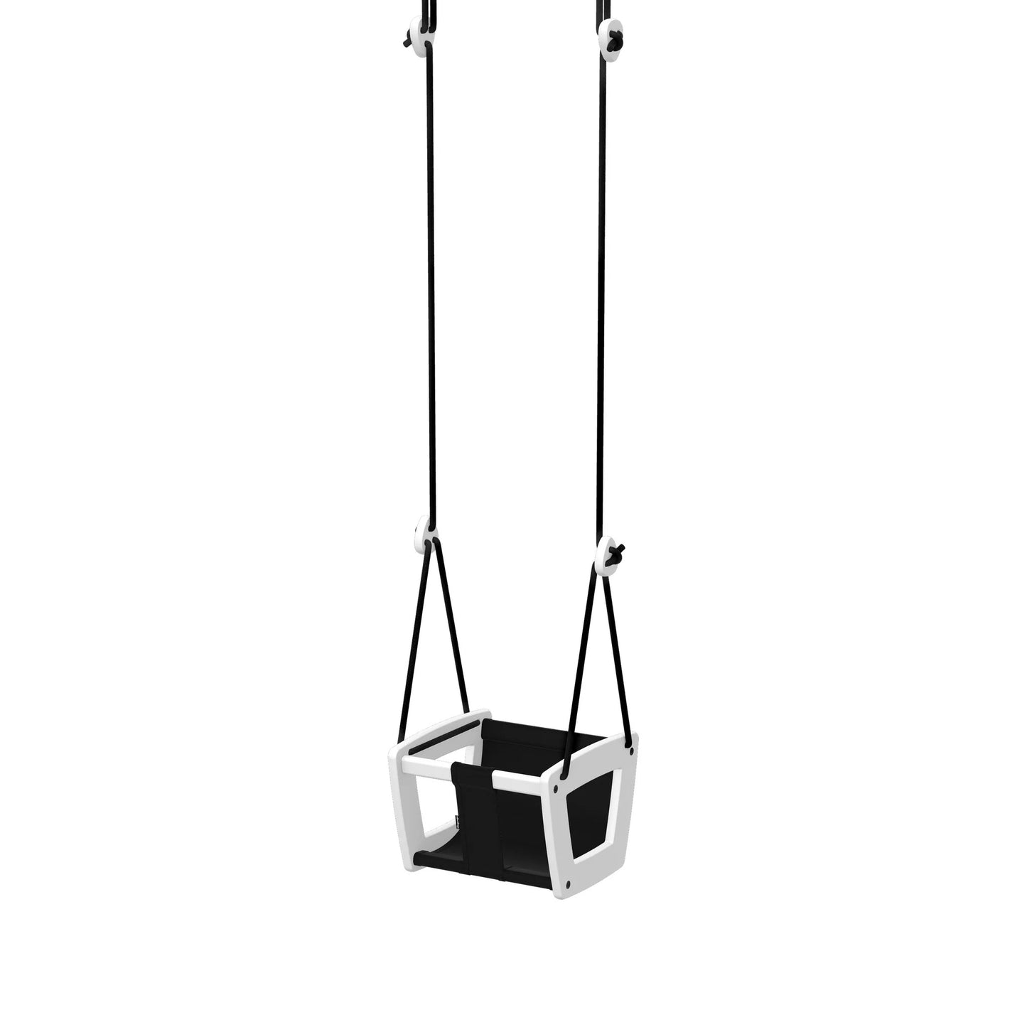 Lillagunga Wooden Indoor Toddler Swing - White Birch