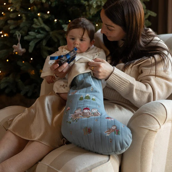 Avery Row Christmas Stocking - Owlet