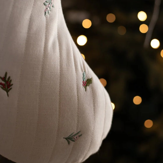 Avery Row Christmas Stocking - Winter Sprigs