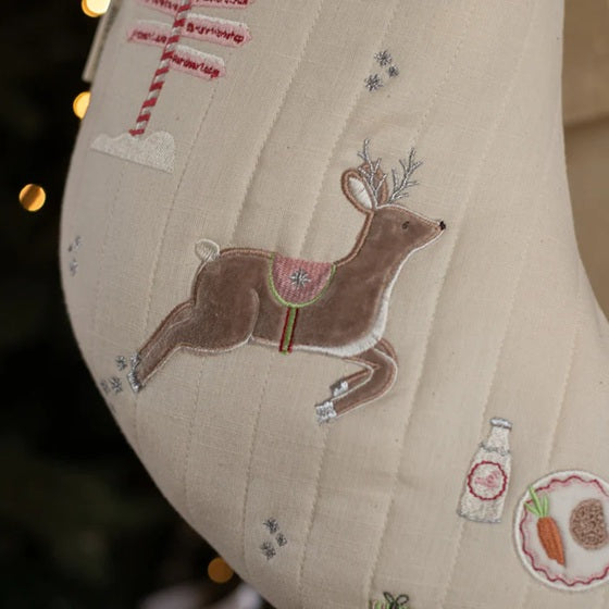 Avery Row Christmas Stocking - The North Pole