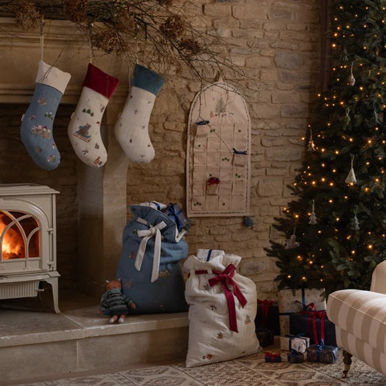 Avery Row Christmas Present Sack - Owlet & Friends