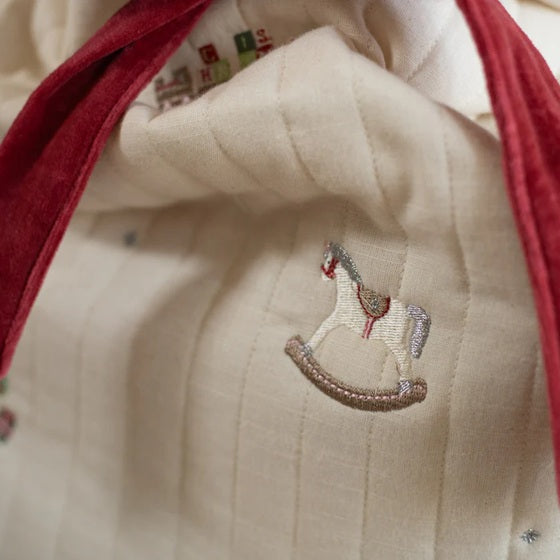 Avery Row Christmas Present Sack - Christmas Morning
