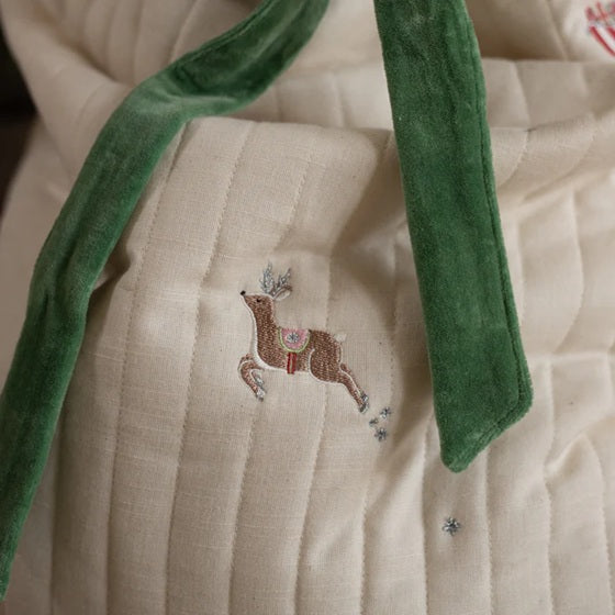 Avery Row Christmas Present Sack - The North Pole