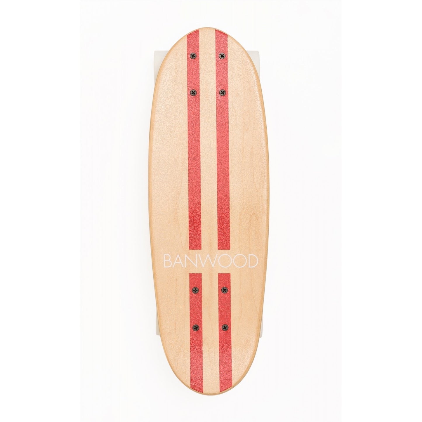 Banwood Skateboard + Protective Gear - Red