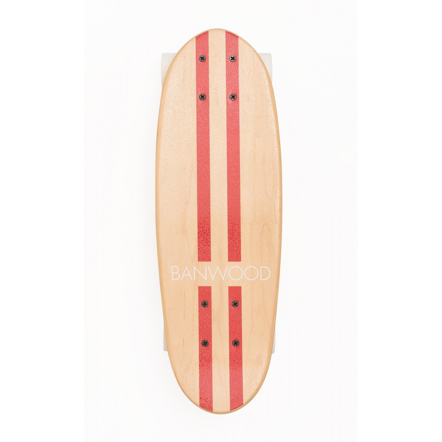 Banwood Skateboard + Protective Gear - Red