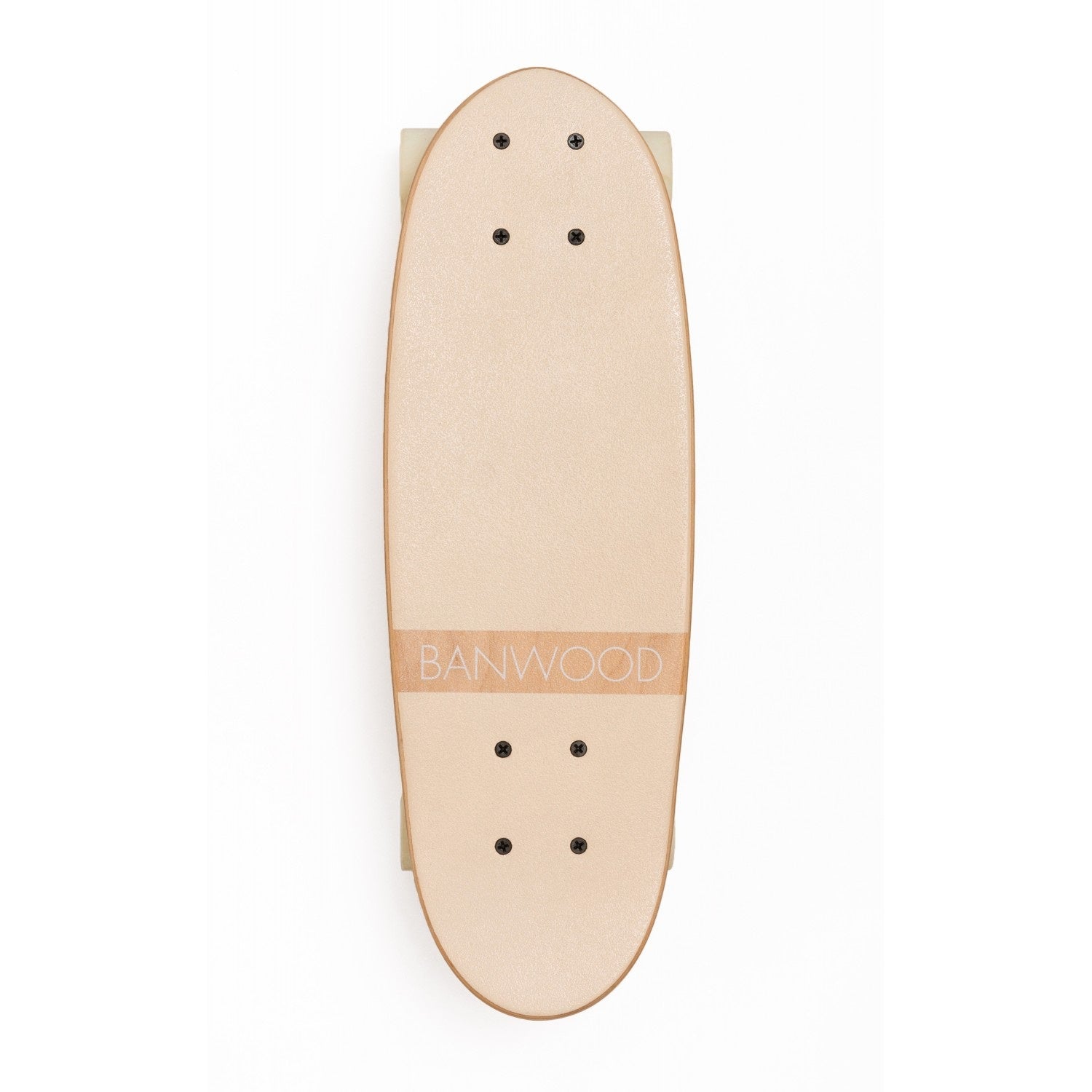 Banwood Skateboard + Protective Gear - Cream