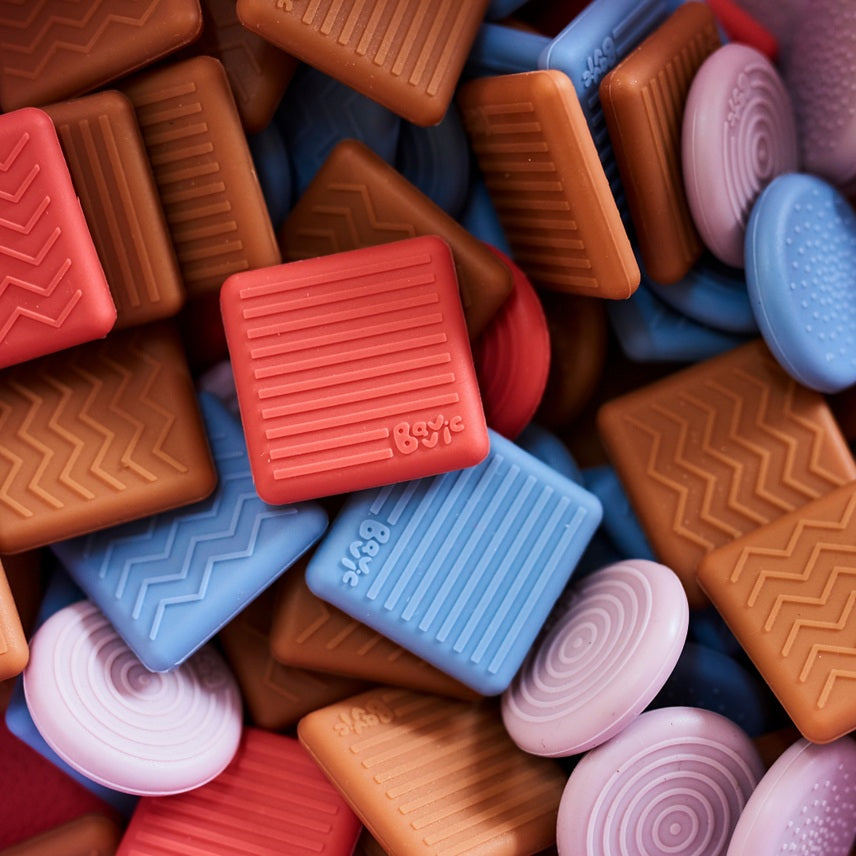 Bavvic Wooden Builder Set - 48 Pcs