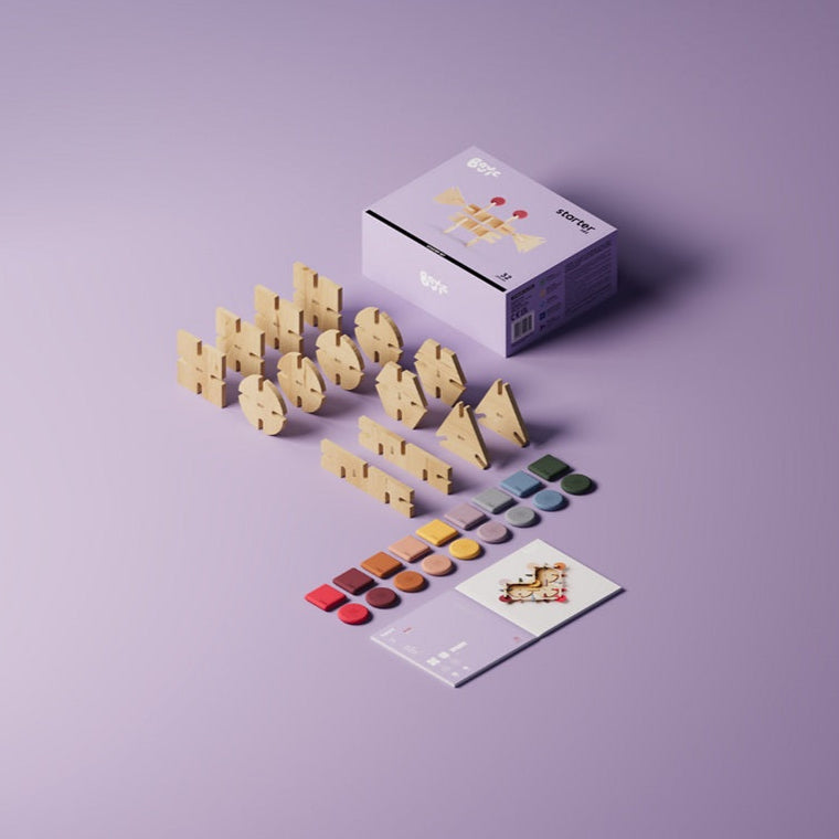 Bavvic Wooden Starter Set - 32 Pcs