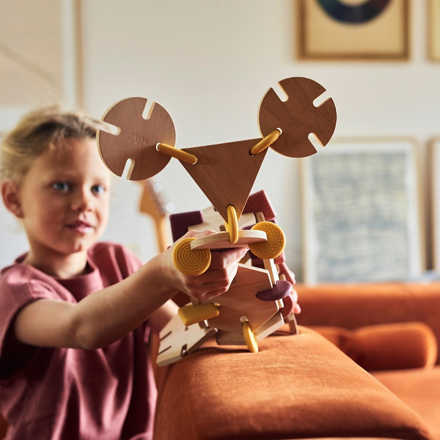 Bavvic Wooden Starter Set - 32 Pcs