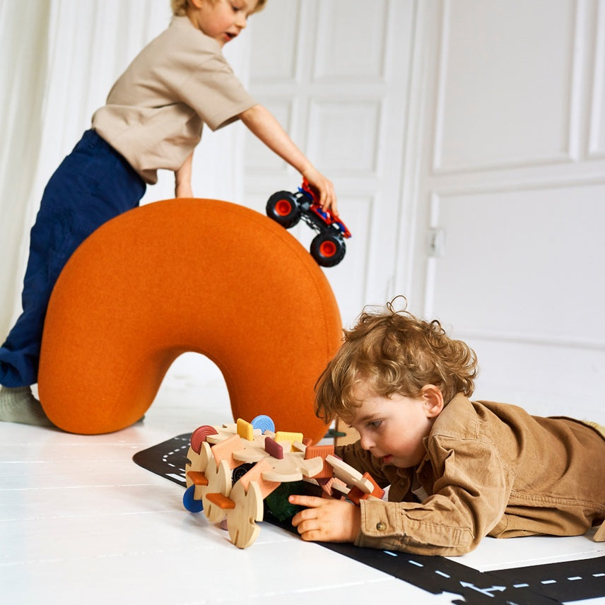 Bavvic Wooden Builder Set - 48 Pcs