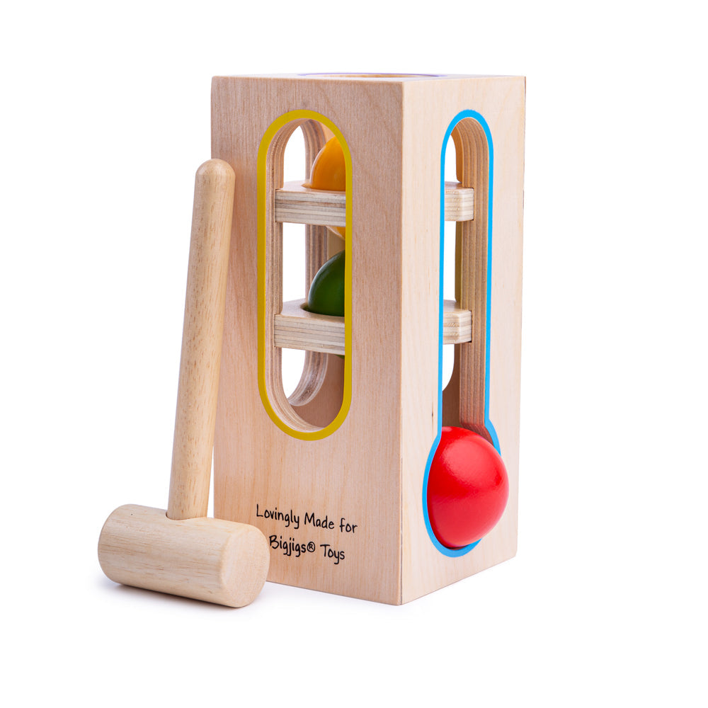 Bigjigs Wooden Ball Fall Game