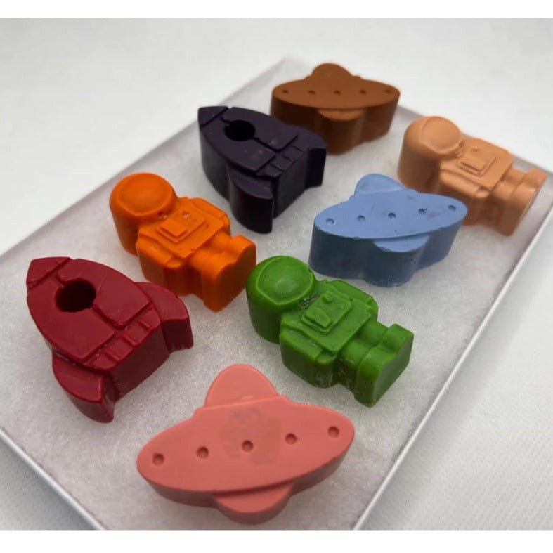 Beecrayative Beeswax Crayons - Space - Box of 8