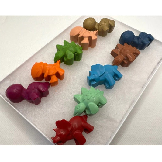 Beecrayative Beeswax Crayons - Dinosaurs - Box of 10
