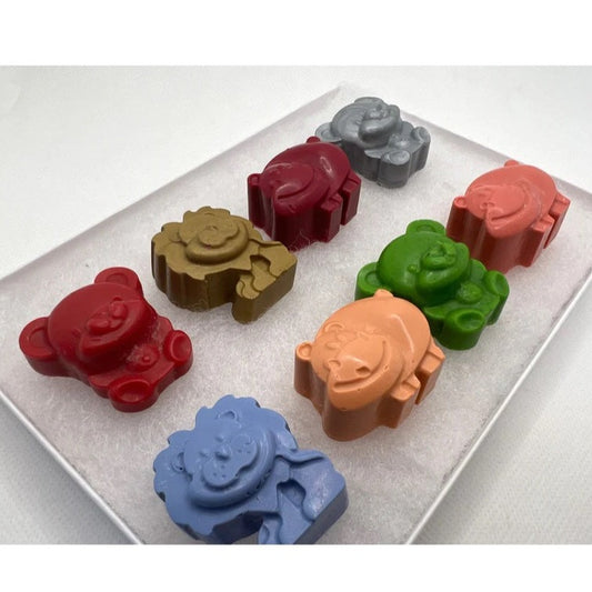 Beecrayative Beeswax Crayons - Zoo - Box of 8