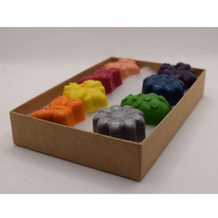Beecrayative Beeswax Crayons - Large Garden Creatures - Box of 8