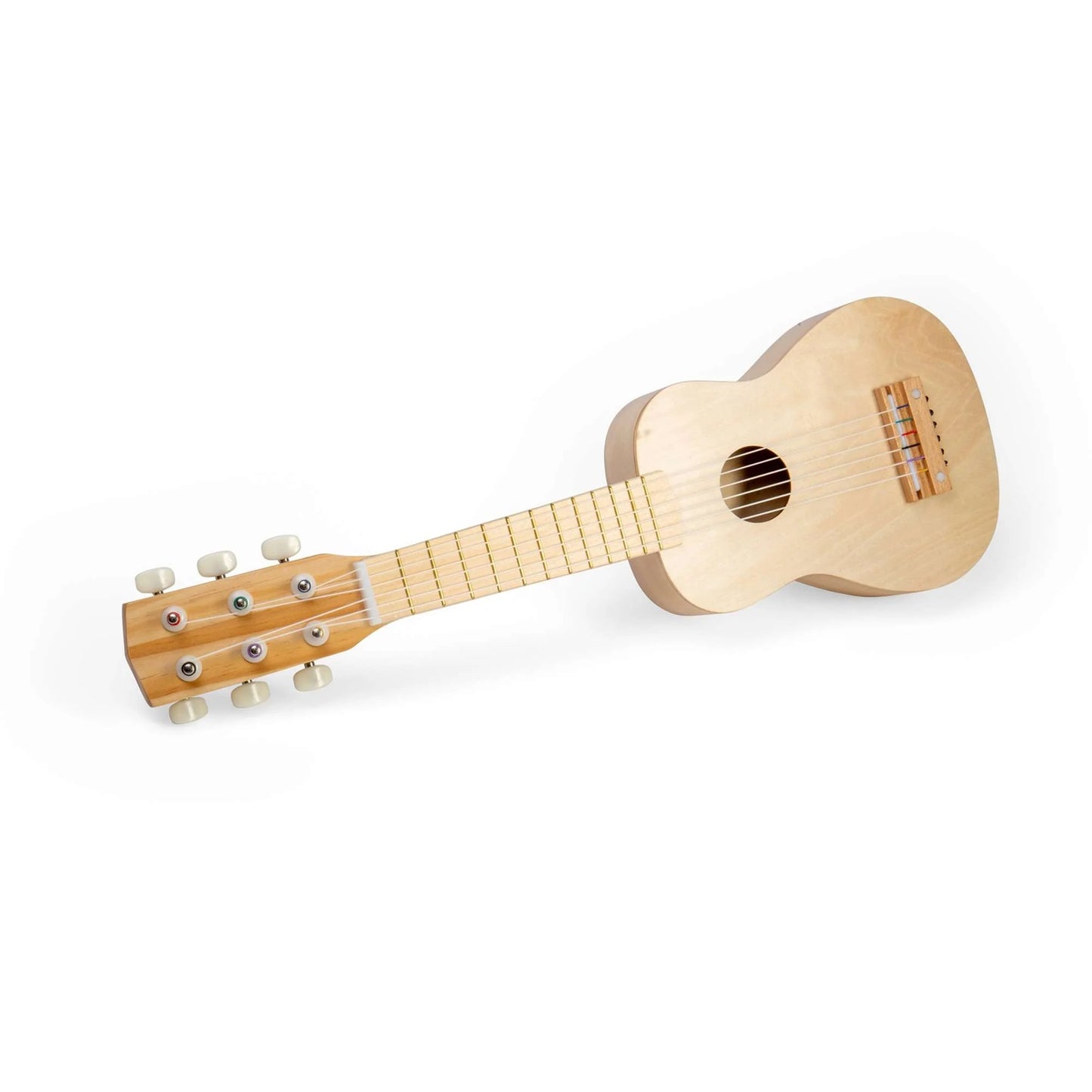 Bigjigs Natural Wooden Toy Guitar