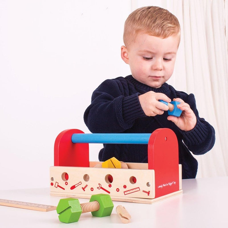 Bigjigs My Wooden Toy Tool Box