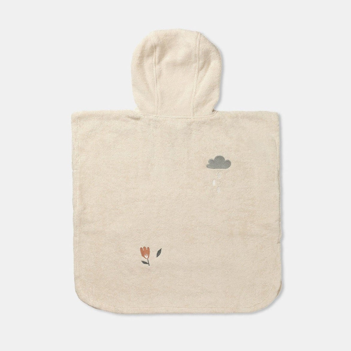 Dear April Puk Bath Poncho - Embroidered Terry - Harmony