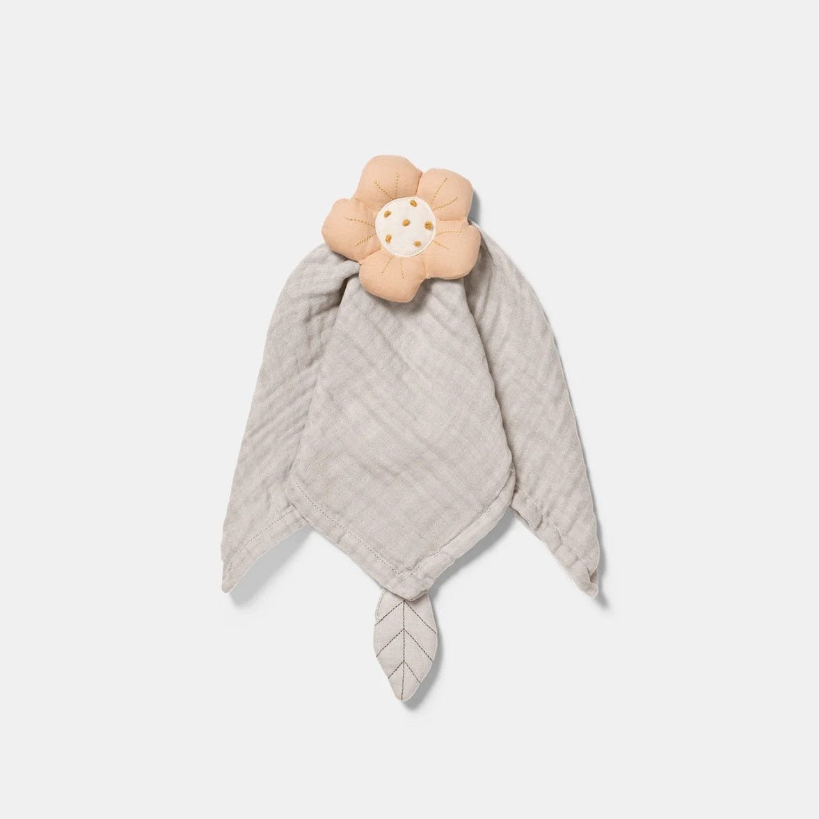 Dear April Fleur Organic Muslin Cuddle Cloth - Little Mouse